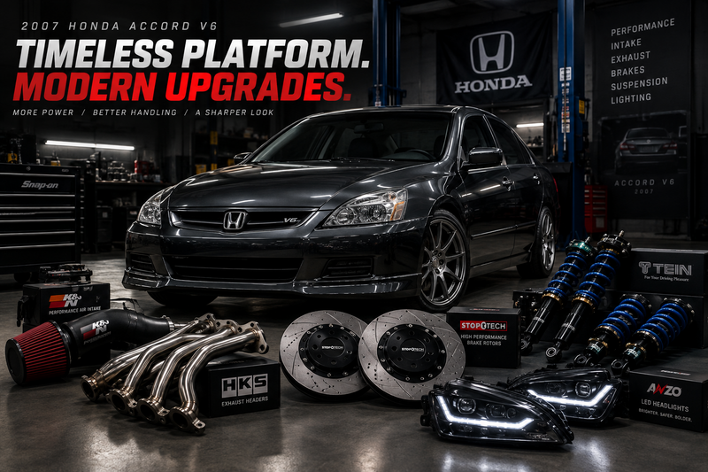 10 Essential Aftermarket Parts for Your 07 Honda Accord V6