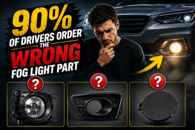 Fog Light Assembly, Bezel, or Cover? How to Buy the Right Fog Light Part