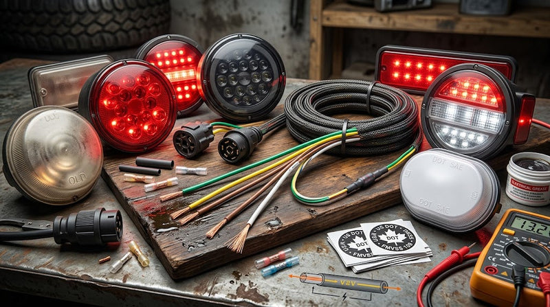 Trailer Tail Lights 101: Wiring, DOT & LED Upgrades