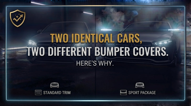 How to Find the Right Bumper Cover for Your Exact Trim Level
