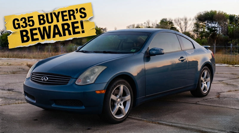 2006 Infiniti G35: Common Body & Trim Issues