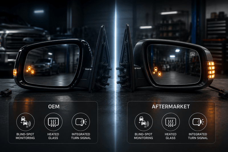 OEM vs Aftermarket Side Mirror: Features That Matter