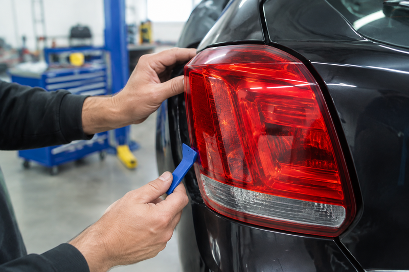 How to Replace a Tail Light Without Cracking Trim