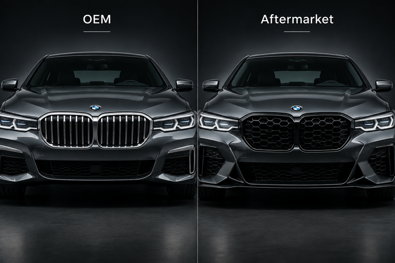 OEM vs. Aftermarket Grilles: What Actually Differs