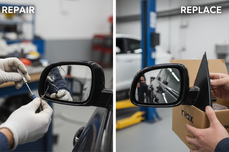 Side Mirror Replacement: Repair vs. Replace Guide