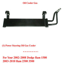 Load image into Gallery viewer, Power Steering Oil Cooler For 02-08 Dodge Ram 1500 / 03-10 2500 3500 Gas Engines