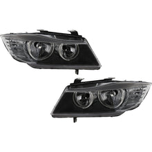 Load image into Gallery viewer, 2009-2012 BMW 323i, 328i &amp; 328i xDrive Headlights - Halogen, Driver &amp; Passenger Side, Sedan (63117202578)