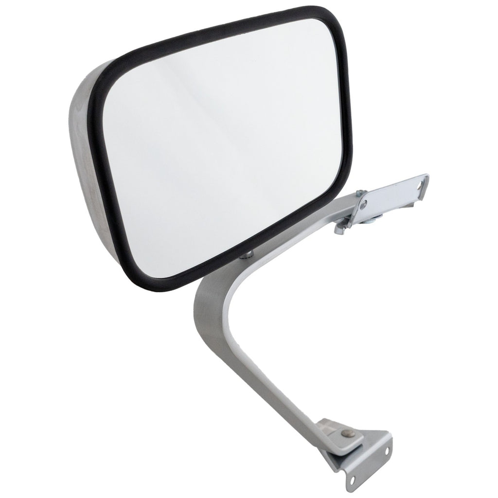 Kool Vue 1987-1991 Ford Mirror - Right, Chrome, Manual Folding (E5TZ17696A)
