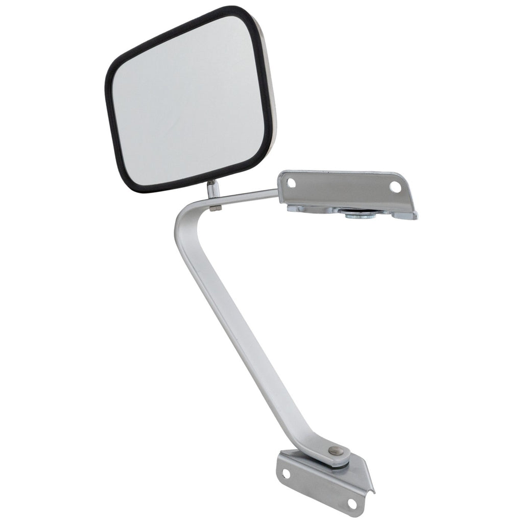Kool Vue 1987-1991 Ford Mirror - Right, Chrome, Manual Folding (E5TZ17696A)