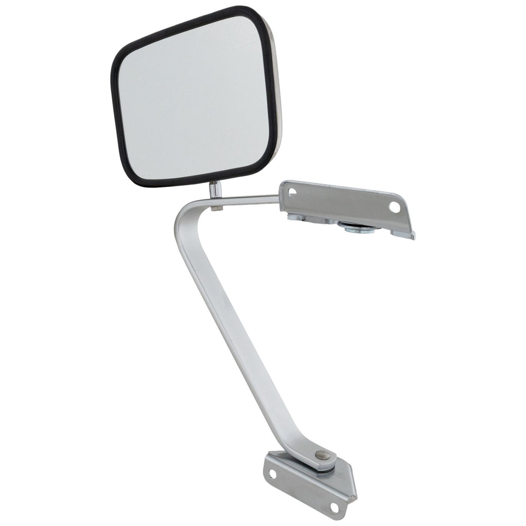 Kool Vue 1987-1991 Ford Mirror - Right, Chrome, Manual Folding (E5TZ17696A)