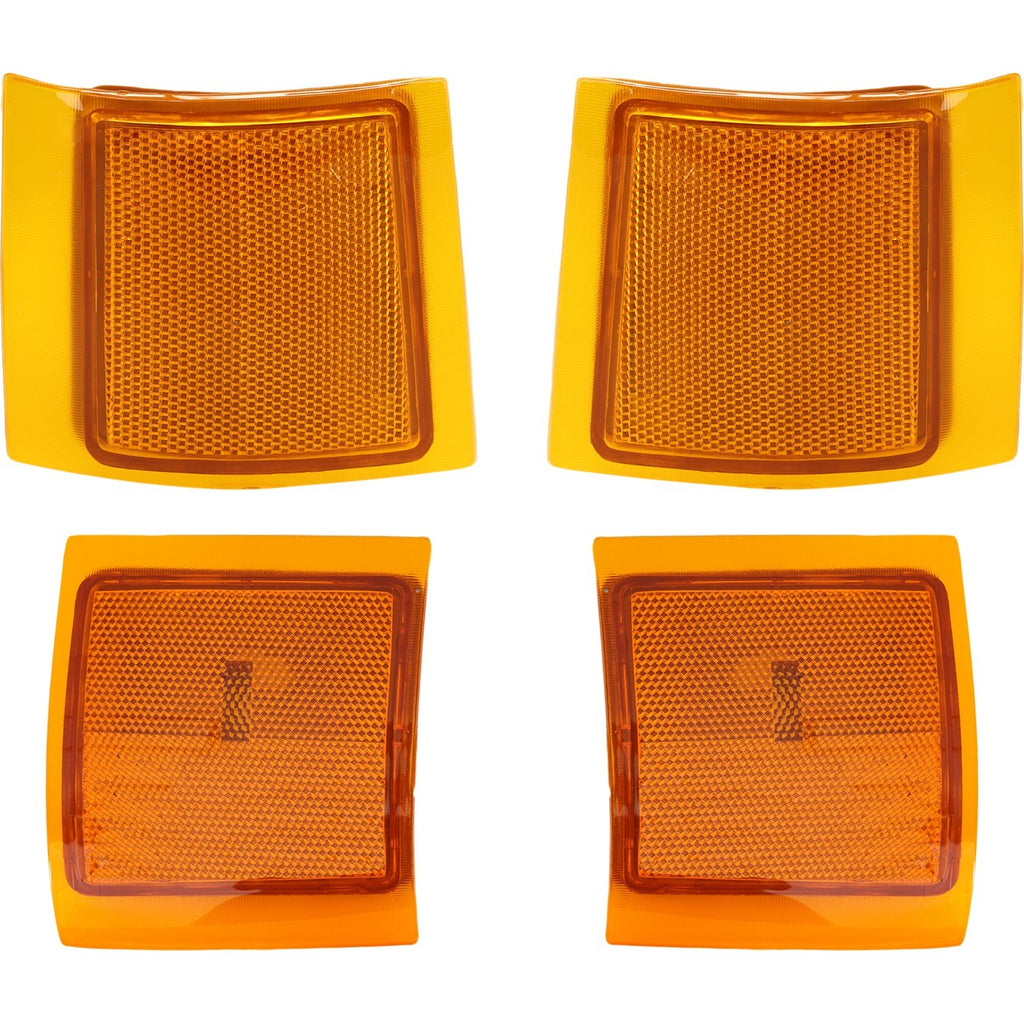 1999-2000 Chevrolet Side Marker Lights - Front, Left & Right, Lower (5977737)