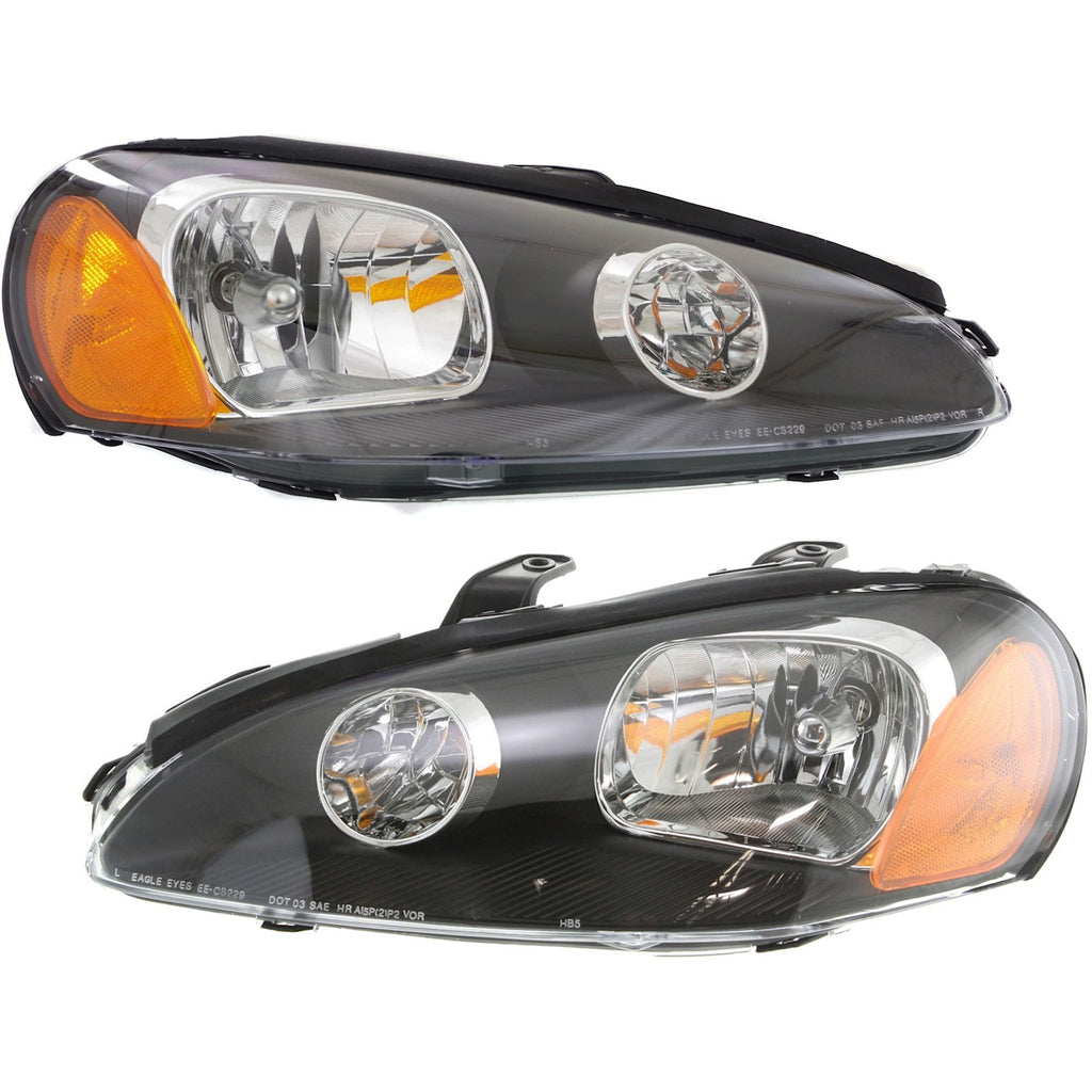 2003-2005 Dodge Stratus Headlights - Left & Right, w/ Bulbs, Coupe (MN133279)