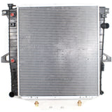 Aluminum Radiator For 1997-1999 Ford Explorer 4L 2-Row With Transmission Cooler