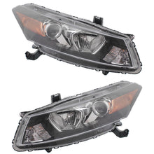 Load image into Gallery viewer, 2008-2012 Honda Accord Headlights - Halogen, Left &amp; Right, w/ Bulbs (33100TE0A11)