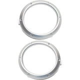 New Set of 2 Pack Fog Light Trims Driving Lamp Driver or Passenger Side LH RH