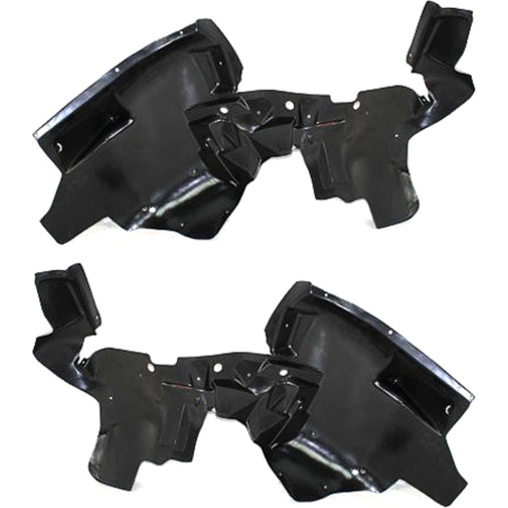 2007-2018 Jeep Wrangler & Wrangler JK Fender Liners - Front, Left & Right (55157116AIPFM)