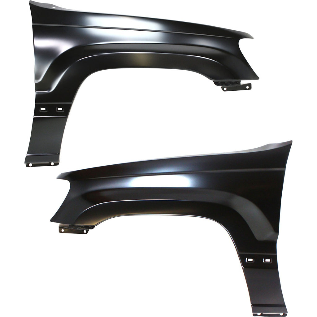 1999-2004 Jeep Grand Cherokee Fenders - Left & Right, CAPA Certified (55135900AC)