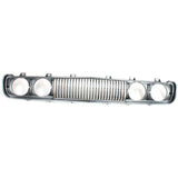 Grille For 1975-1979 Nissan 620 72-74 Nissan 620 Pickup Silver Shell and Insert