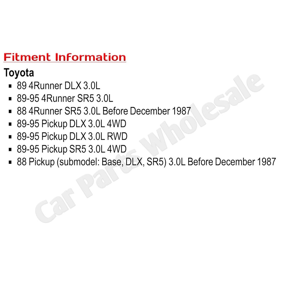 1988-1995 Toyota 4Runner & Pickup Power Steering Pump - 3.0L (4432035370)