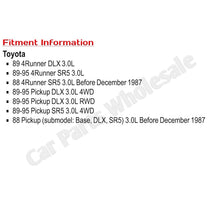 Load image into Gallery viewer, 1988-1995 Toyota 4Runner &amp; Pickup Power Steering Pump - 3.0L (4432035370)