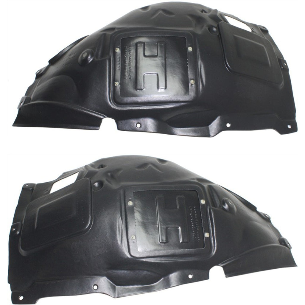 2012-2019 BMW 3 Series Set of 2 Fender Liner Front Upper Section