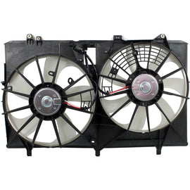 Radiator Cooling Fan For 2011-2016 Toyota Sienna 2010-2015 Lexus RX350 Dual Fan
