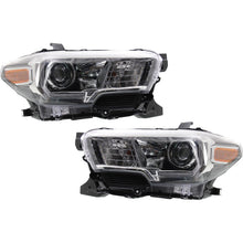 Load image into Gallery viewer, 2016-2023 Toyota Tacoma Headlights - Left &amp; Right, Black Housing (8111004270)