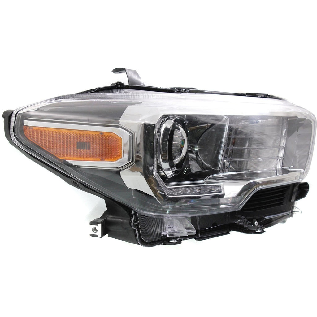 2016-2023 Toyota Tacoma Headlights - Left & Right, Black Housing (8111004270)