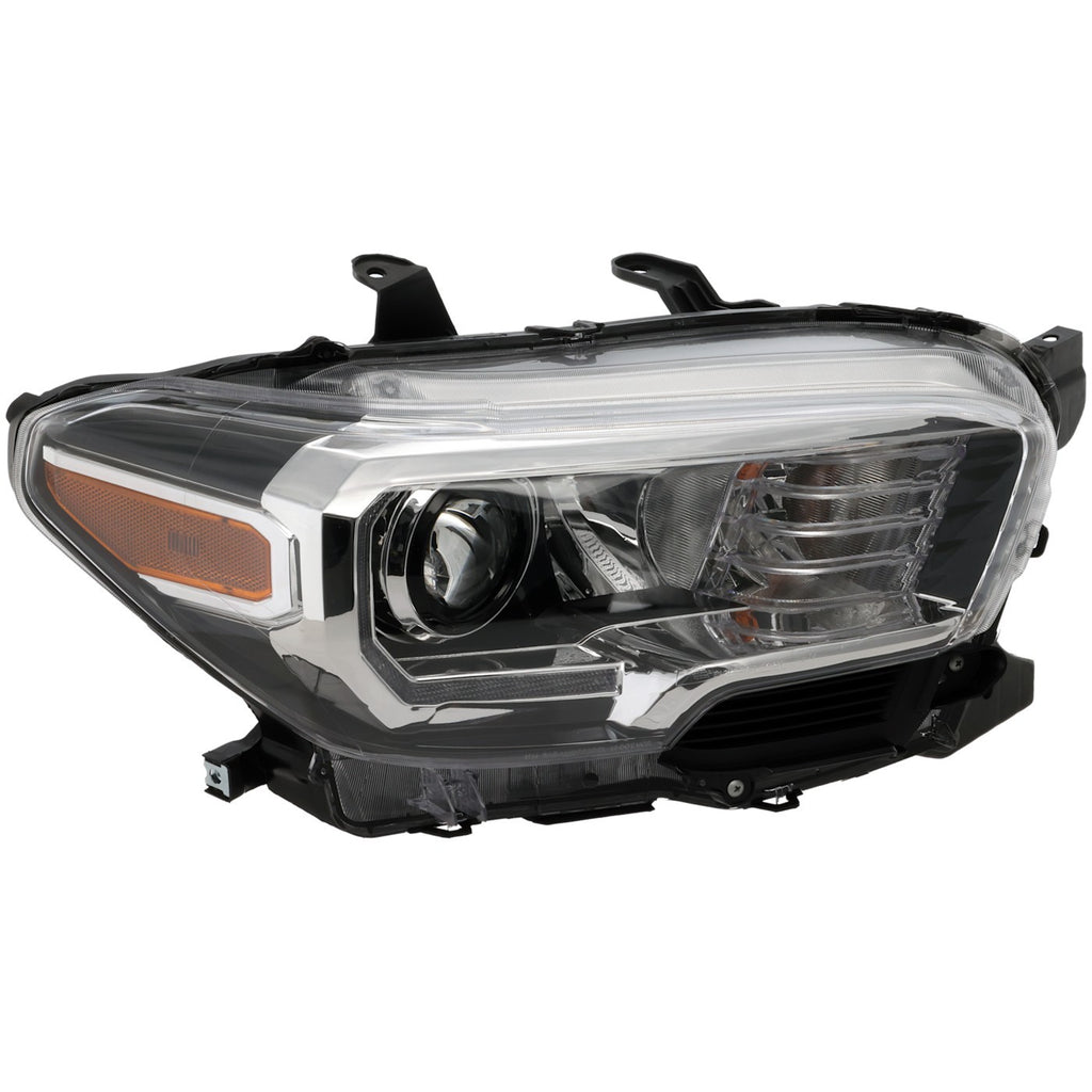 2016-2023 Toyota Tacoma Headlights - Left & Right, Black Housing (8111004270)