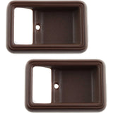 New Pack Door Handle Trims Set of 2 Left or Right Side Front Brown Pickup RH LH