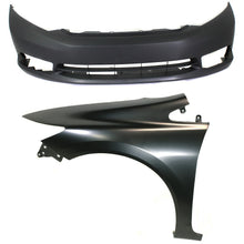 Load image into Gallery viewer, 2012 Honda Civic Bumper Cover - Front, Left, Sedan (04711TR3A80ZZ)
