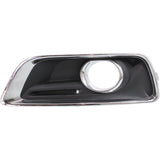 Fog Light Trim For 2013-2015 Chevrolet Malibu Chrome Front Driver Side 20768823
