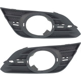 Fog Light Trim For 2013-2016 Buick Encore Set of 2 Driver and Passenger Side