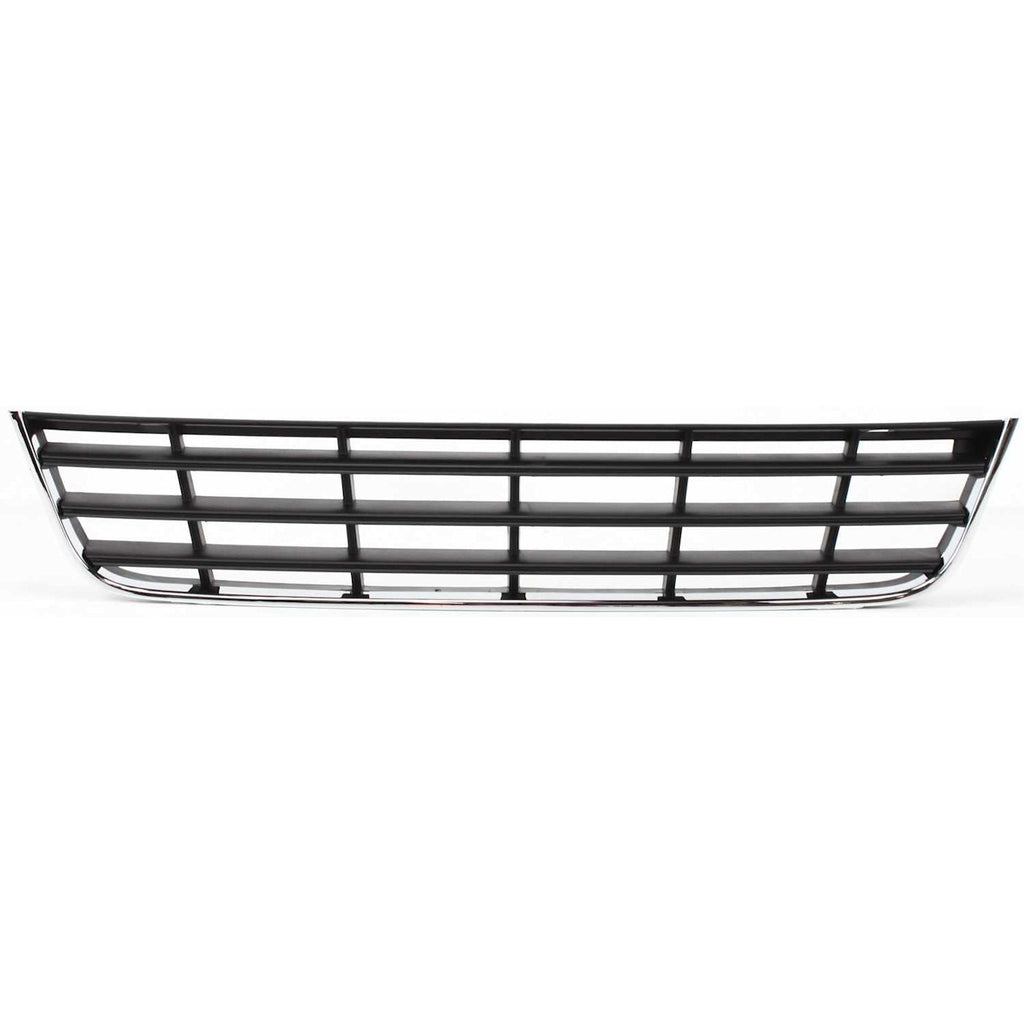 2006-2010 Volkswagen Passat Bumper Grille - Black (3C0853671C9B9)