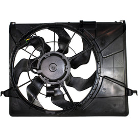 Radiator Cooling Fan For 2006-09 Hyundai Sonata 3.3L with Blade Motor and Shroud