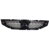Grille 2008-2010 For Honda Accord Black 2-Door Coupe