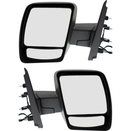 Kool Vue 2012-2021 Nissan NV1500, NV2500 & NV3500 Power Mirror - Textured Black, Manual Folding (963011PA7EPFM)