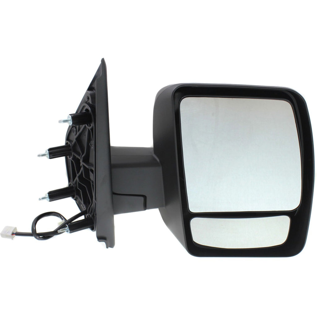 Kool Vue 2012-2021 Nissan NV1500, NV2500 & NV3500 Power Mirror - Textured Black, Manual Folding (963011PA7EPFM)