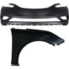 Load image into Gallery viewer, 2011-2013 Hyundai Sonata Bumper Cover - Front, Right (865113Q000)