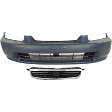 Load image into Gallery viewer, 1996-1998 Honda Civic Bumper Cover - Front, Sedan, Coupe (04711S01A00ZZ)