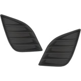 Fog Light Cover Set For 14-16 Toyota Corolla Textured Front TO1039170 TO1038170
