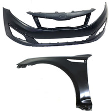 Load image into Gallery viewer, 2014-2015 Kia Optima Bumper - Front, Left (865114C500)