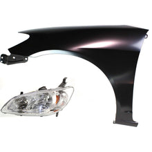 Load image into Gallery viewer, 2004-2005 Honda Civic Fenders - Left, Primed (33151S5AA51)
