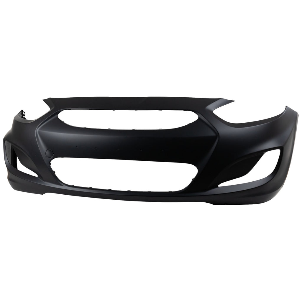 2012-2014 Hyundai Accent Bumper Cover - Front, Primed, CAPA Certified (865111R000)