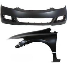Load image into Gallery viewer, 2009-2011 Honda Civic Bumper Cover - Front, CAPA Certified, Coupe (04711SVAA80ZZ)