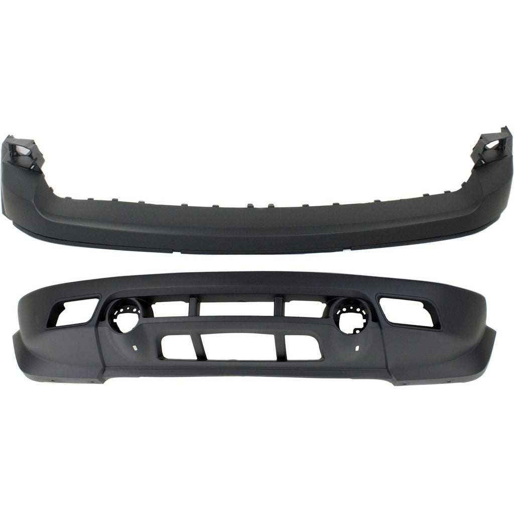 2011-2017 Jeep Patriot Bumper Cover - Set of 2
