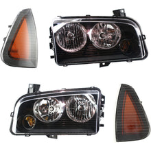 Load image into Gallery viewer, 2006-2007 Dodge Charger Headlights - Driver &amp; Passenger Side (4806164AF)