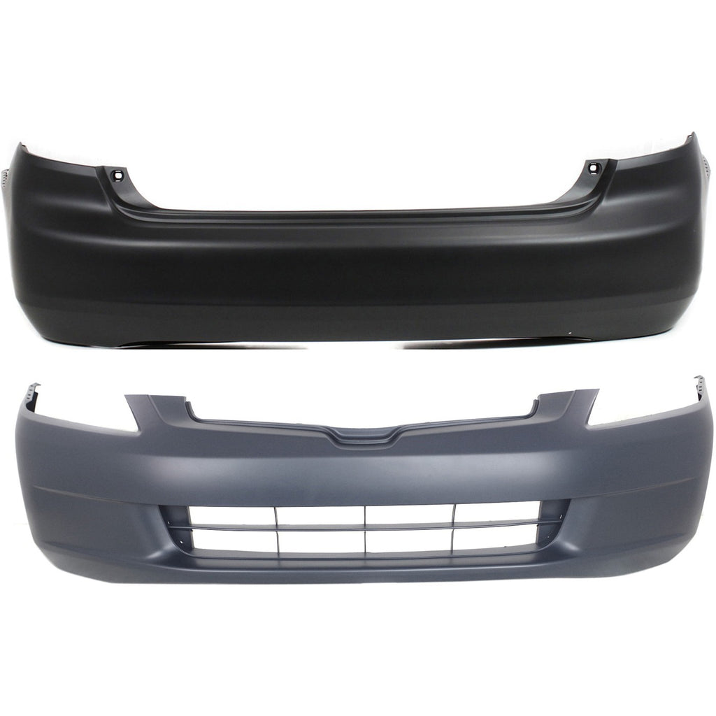 2003-2005 Honda Accord Bumper Cover - Front, CAPA Certified (04711SDAA90ZZ)