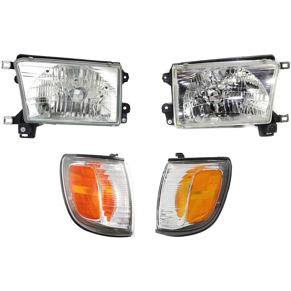 1999-2002 Toyota 4Runner Headlights - Left & Right (8115035300)