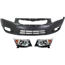 Load image into Gallery viewer, 2011-2012 Chevrolet Cruze Bumper Cover - Front, 3-Piece (95900042)